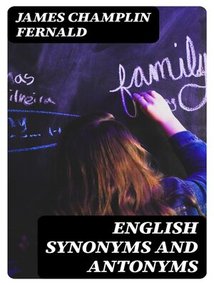 cover image of English Synonyms and Antonyms